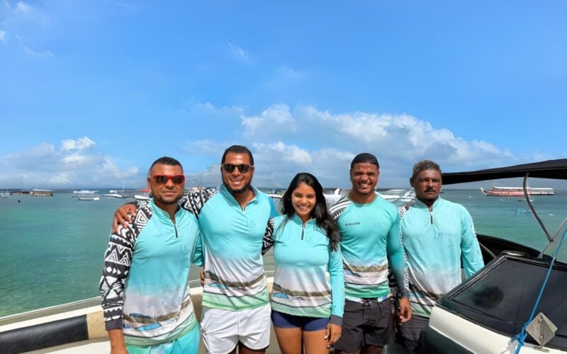 Equipe da La Barca em Morro de São Paulo